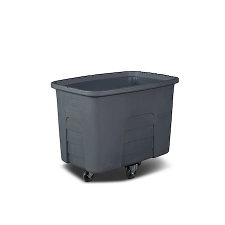 Toter 12 Cubic Feet 400 lbs. Capacity Heavy Duty Manual Cube Truck - Gray MMC12